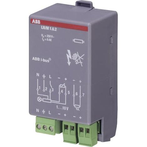 Module 1 Sortie Régulation d'Éclairage 6A Ax Fluo 2CDG110108R0011 ABB 588330