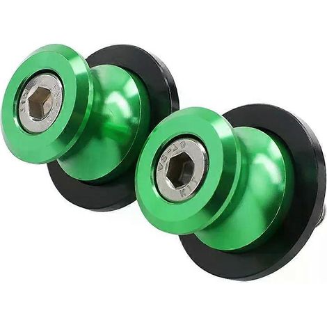 S'applique aux coulisseaux de bras oscillant pour SUZUKI GSXR 125/150/600/750/1000 GSX-S 950 V-Strom 650/1050 GSXR150 GSXR125. Vis de béquille M8 (verte). (1/5)