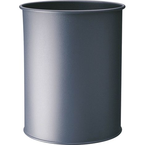 Durable 330158 cestino di metallo rotonda Anthrazit