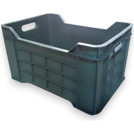 Cassetta agricola sovrapponibile chiusa 40 lt 52x36x30 cm (1/4)