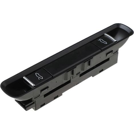 Schalter zum Öffnen von Motorhaube und Heckklappe, Kofferraum-Entriegelungsknopf (schwarz) (1/5)