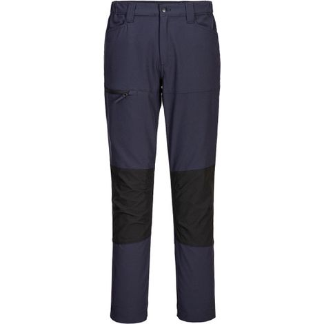 Pantalón elástico de trabajo WX2 Stretch Marino oscuro/Negro 42