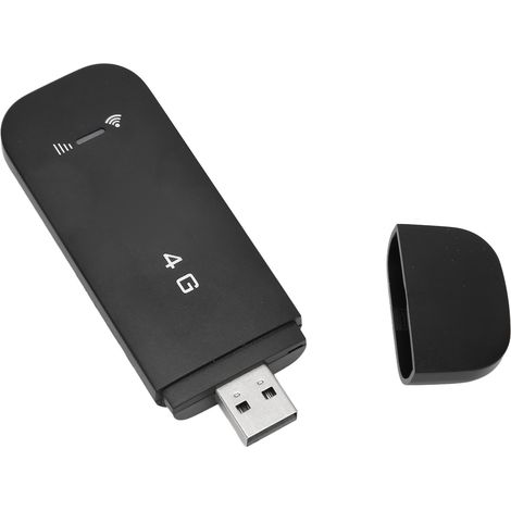 Point d'accès Wi-Fi mobile USB prenant en charge jusqu'à 10 appareils, protection multiple, routeur Wi-Fi portable 4G LTE Plug and Play avec emplacement pour carte microSD (1/5)