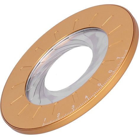 Outil à tracer des cercles circulaire en acier inoxydable à diamètre réglable pour le travail du bois. (1/5)