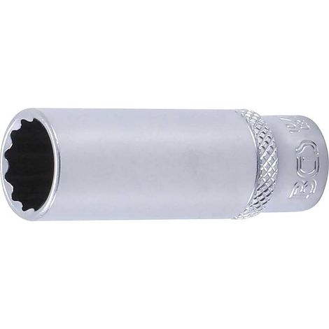 Douille pour Clé 6,3 mm (1/4) - Douze Pans, Longue - Précision et Durabilité, Acier, Pro - D-Work