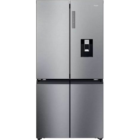 Kühlschrank im amerikanischen stil, 90,8 cm, 646 l, no-frost, edelstahl - Haier - HCR39F19EWMM (1/5)