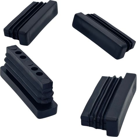 Tappo interno per profilo, palo, tetto, 40x10, 20 pezzi, nero (1/5)