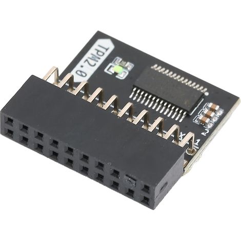 Module de sécurité de chiffrement TPM 2.0 à 20 broches, processeur TPM noir, composants système pour PC LPC (1/4)