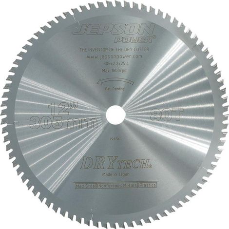 DryTech D-305x25.4x2,2 mm 80Z Acciaio Stop per Mince Jepson Steel Jepson Steel