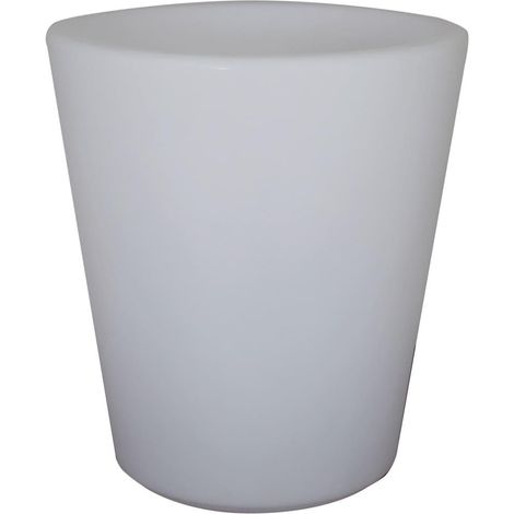 Vase/lampe à fleurs rond rechargeable LED Eurotrail de 38 cm, pour un usage domestique ou professionnel selon l'application.-AquaForge (1/5)