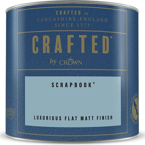 Crown Crafted Luxurious Flat Matt Emulsion 125ml (1/3)