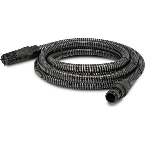 Tuyau d'aspiration 4 m – Clapet de pied crépine – Raccord 1 pouce – Plastique léger pour arrosage efficace – (1/5)