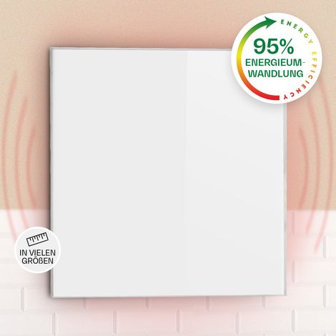 Wonderwall 36 Infrarot-Heizung 60x60cm 360W Wochentimer IP24 (1/5)