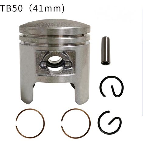 Kit Piston 41mm Complet pour Moteur 50cc - Compatible TB50, GEELY50 et Similaires - Piston, Segments, Joints et Axe (1/5)