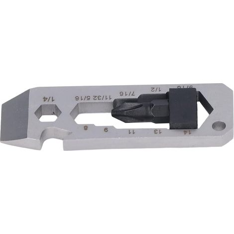 Cryfokt Multitool 7 en 1 Ouvre-bouteille clé Porte-clés Outil à (1/5)