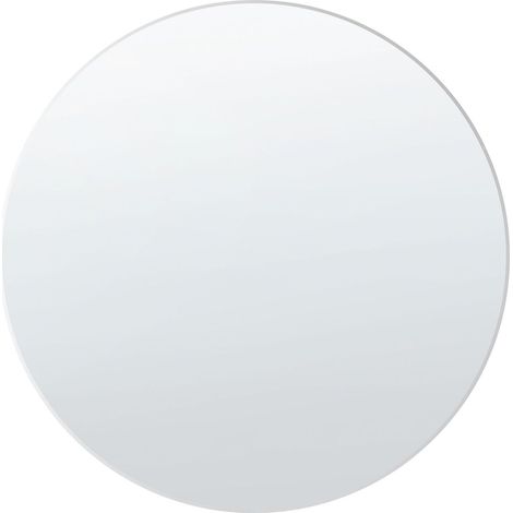 Wandspiegel ANNEMASSE 80 cm 80 cm Metall Silber