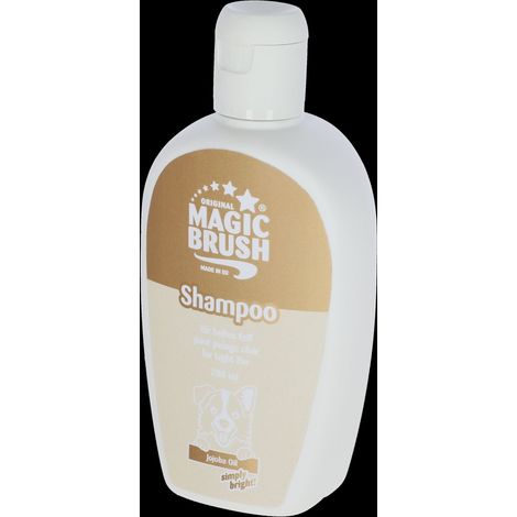 Kerbl MagicBrush Hundeshampoo (200 ml, für helles Hundefell, Vanilleduft) 80130