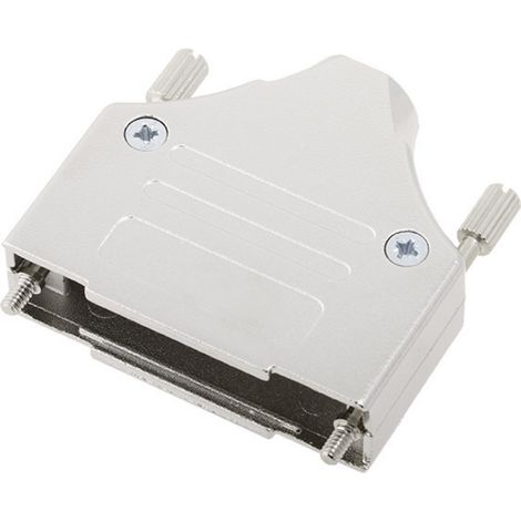 encitech MHDM25-K 6560-0136-03 D-SUB Gehäuse Polzahl: 25 Vollmetall 180 ° Silber 1 St.