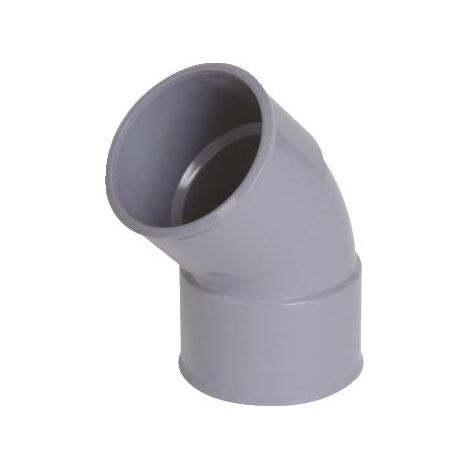 Coude PVC 45° FF 40 Nicoll -NF-