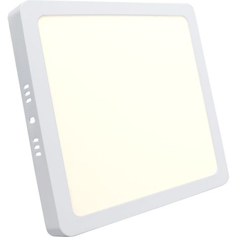 Downlight Superficie Cuadrado 12W 6500K Blanco 1080lm 2,8x17x17cm SELENITA (1/2)