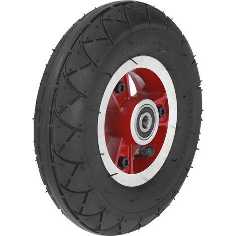 Paire de roues électriques 200x50mm, pneus pleins 8 pouces antidérapants, jantes en alliage, sans crevaison, pour trottinette (1/5)