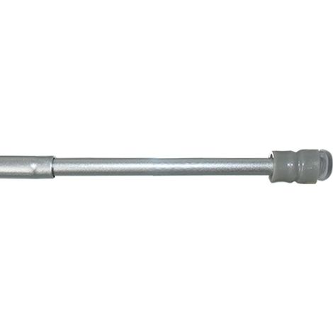 Secodir – Tringle à rideau extensible autobloquante 60-90 cm – Fixation ventouses – Métal laqué blanc – Installation sans perçage (1/4)