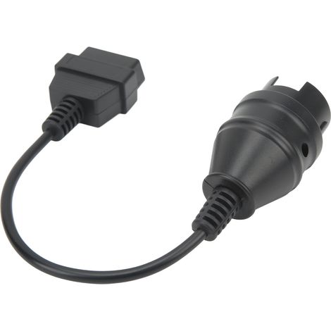 Câble adaptateur de diagnostic 38 broches vers OBD2 en ABS résistant à l'usure, longueur 28 cm, de remplacement pour Mercedes-Benz (1/5)