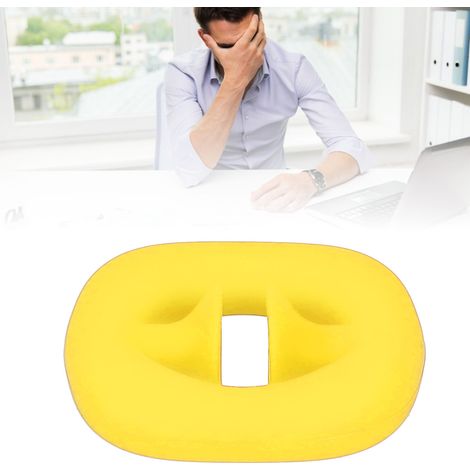 Poignée en silicone pour exercices musculaires et renforcement des mains, massage et soulagement du stress (jaune) (1/5)