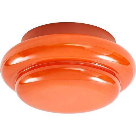 Plafonnier à intensité variable 'Leilani' en verre pour salon & salle à manger (1/5)