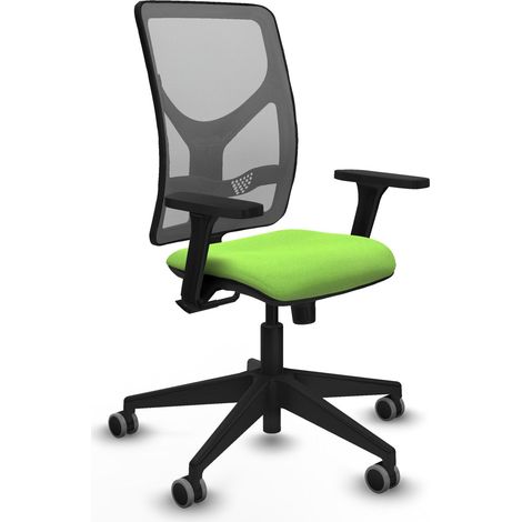 Chaise de bureau piqueras y crespo Motilla noir mousse découpée (1/2)