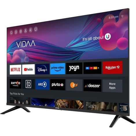 Téléviseur LED DYON Smart 40 VX-2, 101,6 cm (40"), EEK : E, avec VIDAA, Full-HD