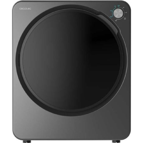 Cecotec Mini sèche-linge à évacuation 2,5 kg Bolero DressCode Dry 3150V Dark. 950 W, 6 programmes, mode ECO.