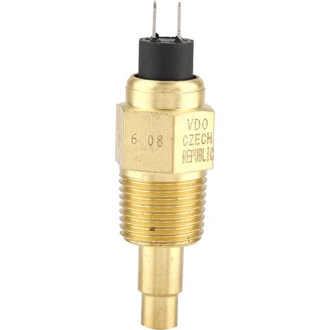 1Pcs High Reliability 1/2NPT Water VDO Temperature Sensor For Oil Water Gauge (1/4)