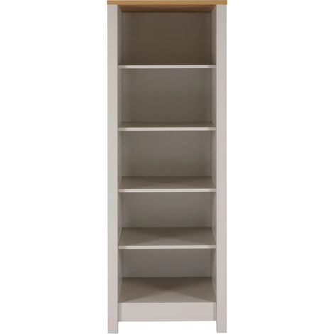 Mobile Scaffale Cucina Aperto con 4 Ripiani Regolabili Beige Rovere (1/5)