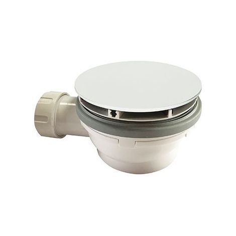 Bonde de douche couvercle extra plat WHITEMAT - CRISTINA ONDYNA AD45524 (1/2)