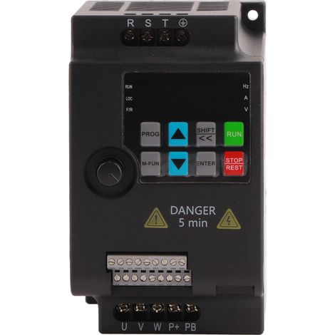 SKI780‑1D5G‑4 Mini convertisseur de fréquence VFD triphasé 380 V à (380 VAC 1,5 kW) (1/5)