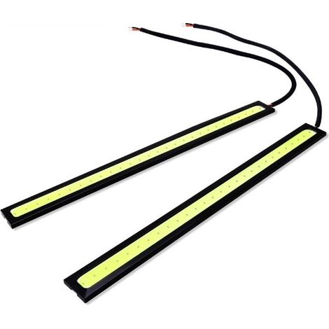 LED-Innenraumbeleuchtung für Autos – 12V COB-Lichtleiste – Für Auto, LKW, Transporter, Wohnwagen, Boot – 17 cm – 2 Stück (1/5)