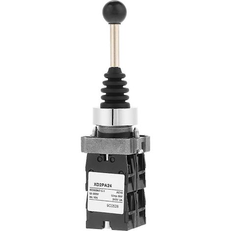 Stück Joystick-Controller mit Federrückstellschalter, 4-Positionen-Joystick-Steuerung, Ersatzteil, Schwarz (1/4)