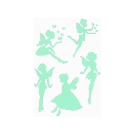 Feen-Silhouette-Vorlage