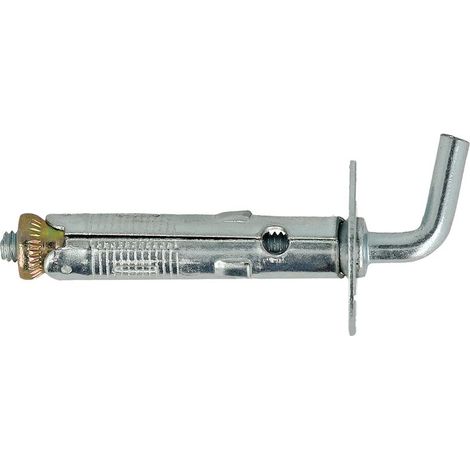 Mini tasselli in acciaio Diam. 6 x 25 con gancio corto 1 Kg.