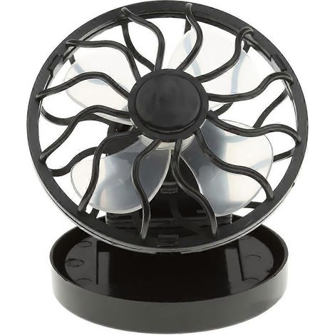 Mini ventilateur solaire à pince, panneau d'énergie solaire, refroidissement extérieur, économie d'énergie, équipement de camping, de randonnée et de voyage (1/5)