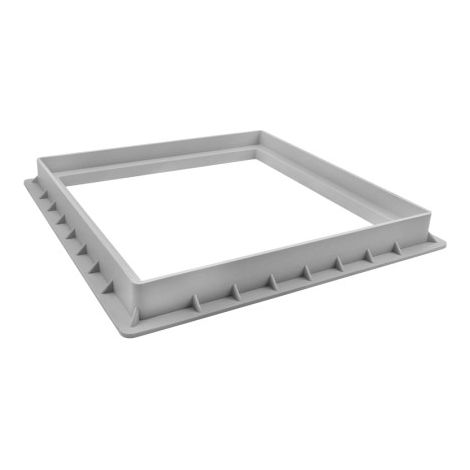 Schachtrahmen – 400 x 400 mm, Schwarz (1/5)