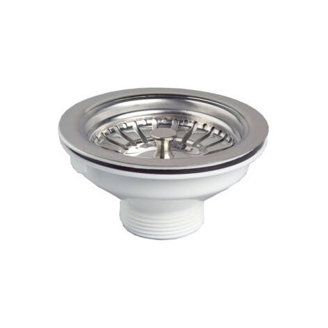 90-mm-Spülbeckenablauf mit Sieb, 6/4"-Gewinde (1/5)
