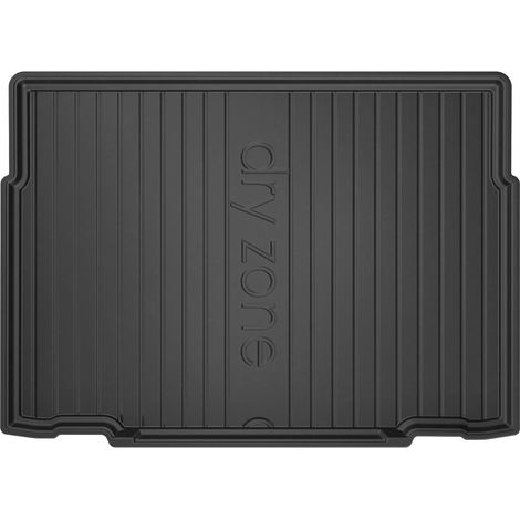 Tapis de coffre pour Citroën C3 Aircross 2017-2024 Inférieur TPE Durable Noir 1x (1/5)