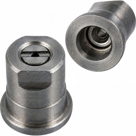 Boquilla Rotativa De Repuesto 040 1+3 – Boquilla 40° Para Limpieza De Alcantarillado Acero 350 Bar 150°C Compatible Con Hidrolimpiadora Kärcher (1/2)