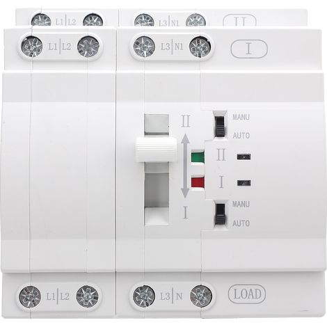 Commutateur de transfert automatique de puissance 4P 63A, niveau milliseconde, commutation rapide du générateur, 110V (1/5)