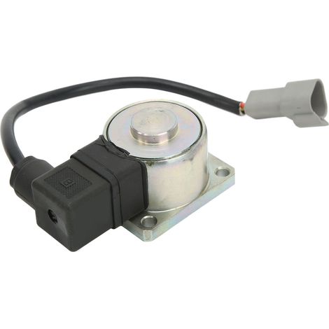 Électrovanne d'arrêt 12V Stop Shutoff pour moteur diesel HATZ L M, vanne de coupure haute performance, contrôle de carburant, pièce détachée fiable. (1/5)