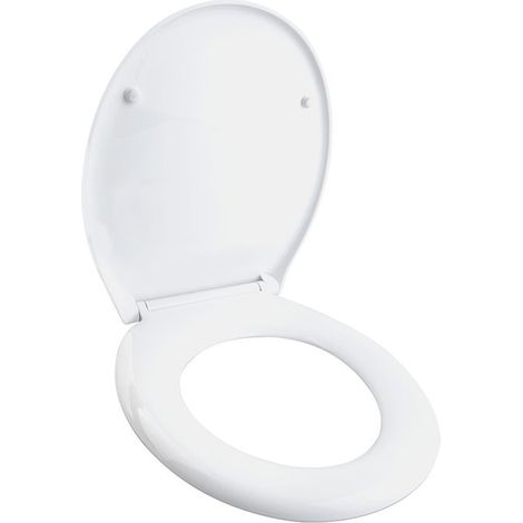 Progressiv schließender Toilettendeckel mit Kunstmetallscharnier