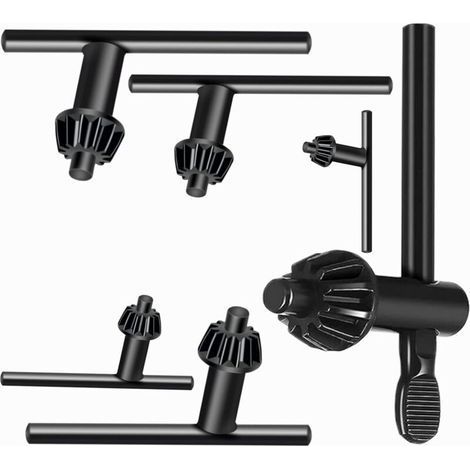 6 Pieces Universal Chuck Key Drill Chuck Keys Drill Chuck Keys for 4mm 6mm 10mm 13mm 16mm 20mm (1/4)