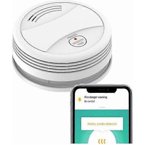 Détecteur de fumée intelligent Wi-Fi Détecteur de fumée Wi-Fi Détecteur de fumée Détecteur de fumée (1/5)